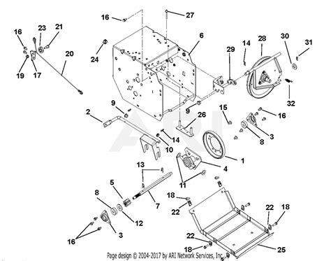 Ariens 916003 (035000 - 074999) Compact 24 Parts Diagram for Friction Drive