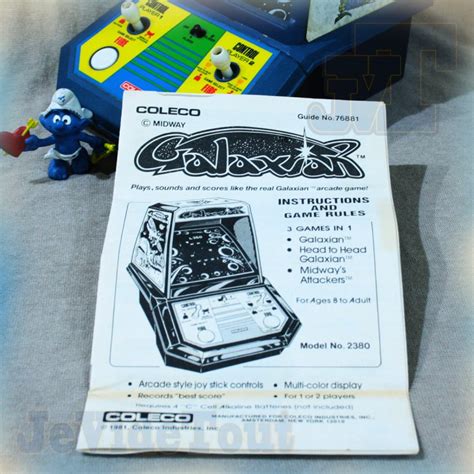 GALAXIAN COLECO MIDWAY'S - 1981 TABLETOP BOXED TRES RARE Vintage 80'S