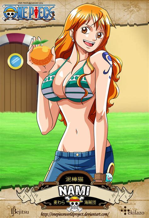 One Piece - Nami by OnePieceWorldProject on DeviantArt