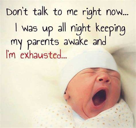 Oh the sleepless nights!! | Funny baby quotes, Newborn quotes, Funny mom quotes