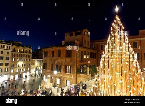 Rome christmas tree led lights trees hi-res stock photography and ...