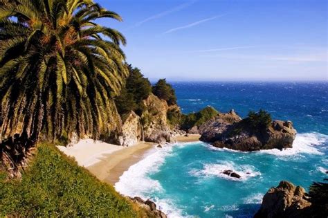 McWay Falls Near Big Sur, California