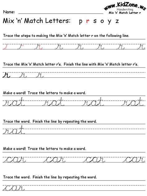 Summary Learn English: Cursive Handwriting