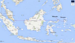 Peta - Kota Manado (Manado) - MAP[N]ALL.COM