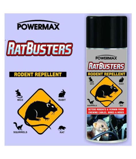 Power Max Rat Repellent Spray Rodent Spray Rat Repellent Spray Pack of ...