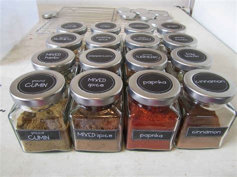 Spice jar labels (with free printables!) | The Kiwi Country Girl