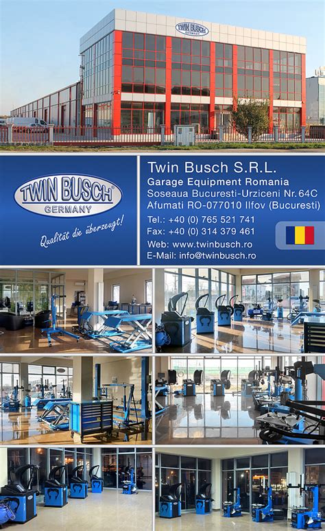 Twin Busch Germany - GARAGE EQUIPMENT - Filiala Romania