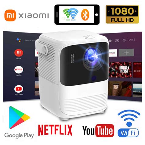 Xiaomi Projector Portable Smart Mini Projector Screens 4K Full HD ...