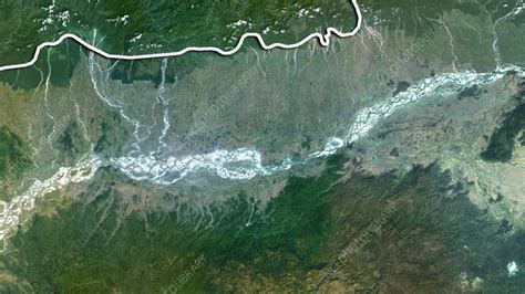 Ganges Delta, satellite image - Stock Video Clip - K008/1281 - Science ...