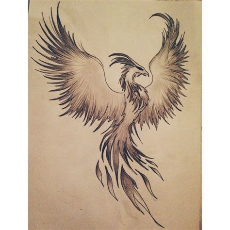 Phoenix Wings Drawing at GetDrawings | Free download