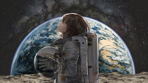 Earth Space Anime HD Wallpapers - Wallpaper Cave