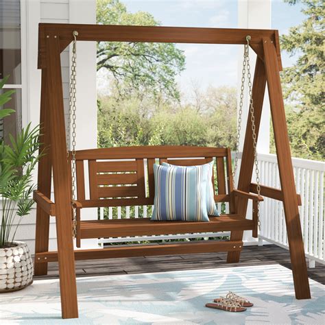 Super Strong Durable Free Standing Porch Swing — Randolph Indoor and Outdoor Design