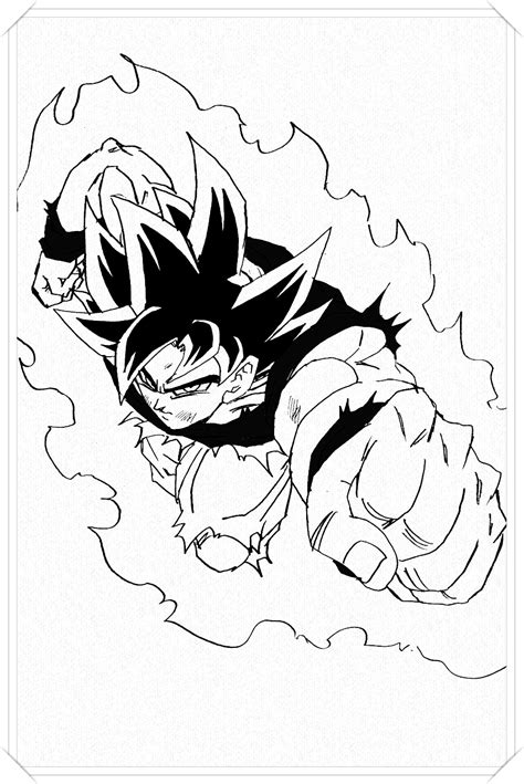 Imagenesde Imagenes Para Colorear De Goku Ssj Images And Photos | My ...