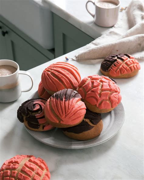 Conchas (Mexican Pan Dulce) - A Cozy Kitchen Conchas Recipe