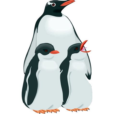 Penguin Family PNG, SVG Clip art for Web - Download Clip Art, PNG Icon Arts