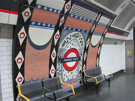 Marble Arch tube station - decorative panel (9) London Underground Tube, London Tube, Travel ...