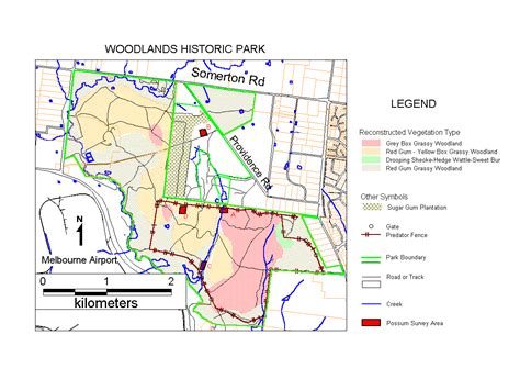 Woodlands County Map