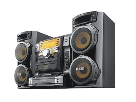 SONY CD/Cassette/Radio Mini Audio System LBT-ZX6 Shelf System - Newegg.com