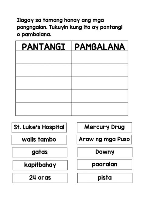 Pantangi Pambalana Interactive Worksheet Live Worksheets, 43% OFF