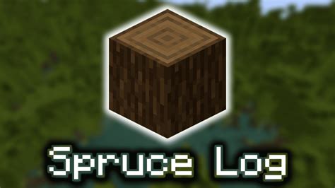 Spruce Log - Wiki Guide - 9Minecraft.Net