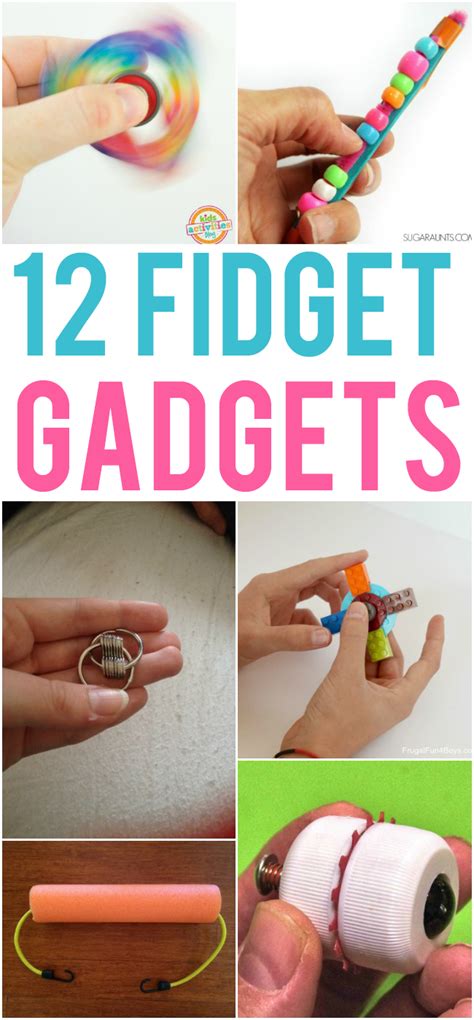 12 DIY Fidget Tools for Kids