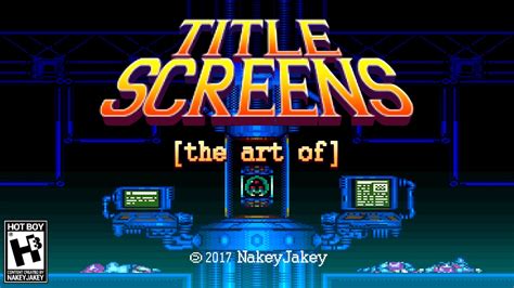 The Art of Video Game Title Screens - YouTube