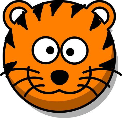 Tigre Tête Sourire Dessin · Images vectorielles gratuites sur Pixabay