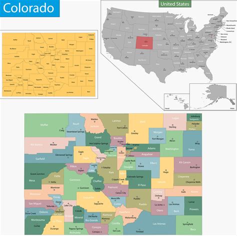 Colorado Map - Guide of the World