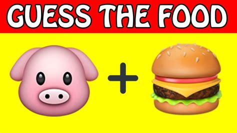 Can You Guess The Food By The Emoji Emoji Challenge Emoji Puzzles | Images and Photos finder