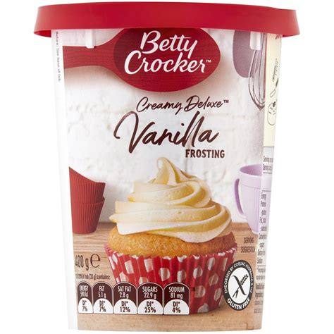 Betty Crocker Vanilla Gluten Free Frosting 400g | Woolworths