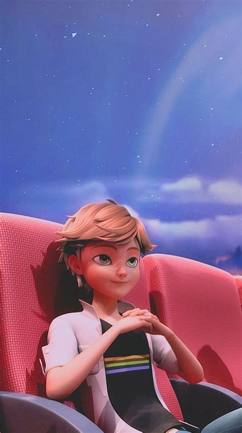 Wallpaper miraculous adrien 🖤 ️