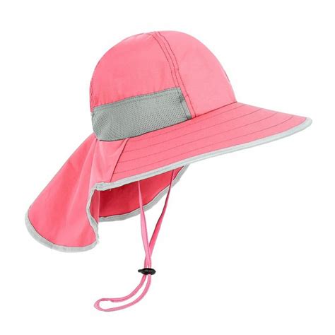 fitup:9761 - Summer Boy Girl Sun Hat with Neck Flap, Sun Protection ...