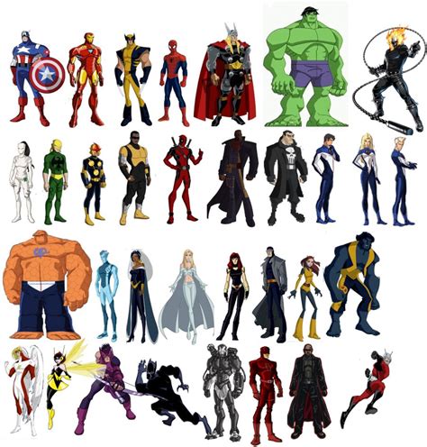 Avengers, Fantastic Four and X-men | Marvel superheroes, Marvel comics ...