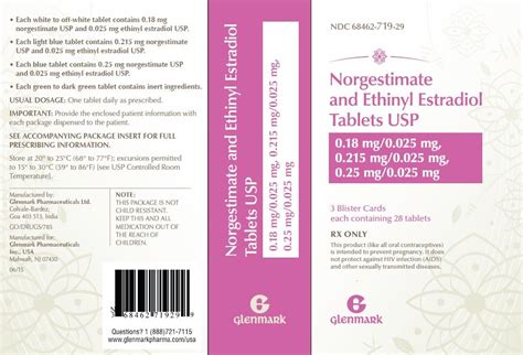 Norgestimate and Ethinyl Estradiol - FDA prescribing information, side effects and uses