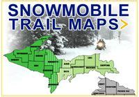 Upper Michigan Snowmobile Trail Maps | Michigan travel, Michigan, Trail ...