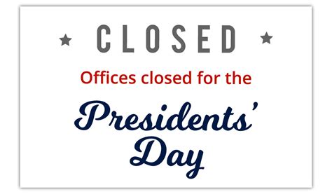 Notice: Office Closure – Presidents’ Day – Pala Tribe