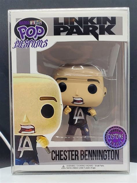 Custom Funko POP Chester Bennington Linkin Park | Etsy