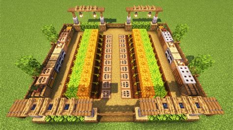 8 Great Minecraft Farm Design Ideas - Gamer Empire