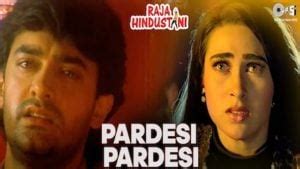 PARDESI PARDESI LYRICS - Raja Hindustani | Kumar Sanu