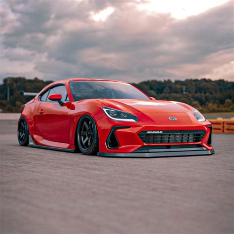 2022 Subaru BRZ Goes Widebody With Rays Wheels and Drift Look - autoevolution