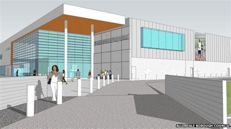 Work begins on Workington's £11.3m leisure centre - BBC News