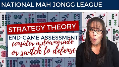 National Mah Jongg League Strategy Theory 20211022 - YouTube