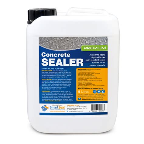 Premium Industrial Concrete Sealer, Food Safe - Smartseal