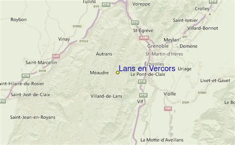 Lans en Vercors Ski Resort Guide, Location Map & Lans en Vercors ski ...