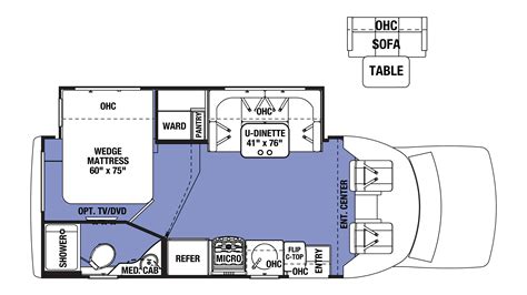 Forest River Sunseeker Floor Plans - floorplans.click