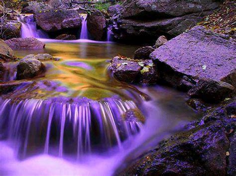 Purple Waterfall! | Scenery & Beautiful Places | Pinterest | Waterfalls ...