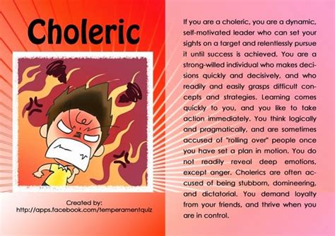 theRedeemer: Choleric Personality