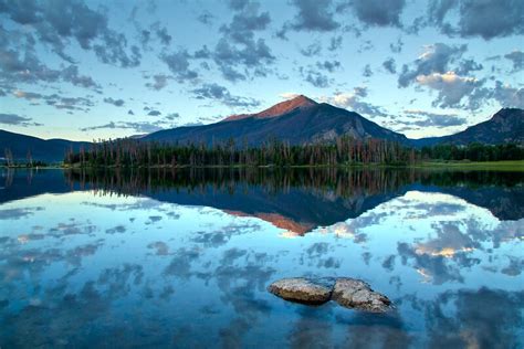 "Lake Dillon at sunrise - Frisco, Summit County, Colorado" Posters by oakleydo | Redbubble