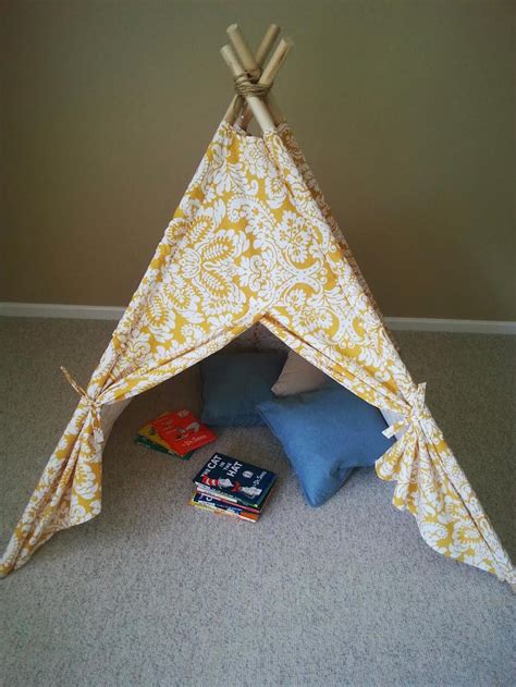 DIY Kids Teepee Tent Tutorial