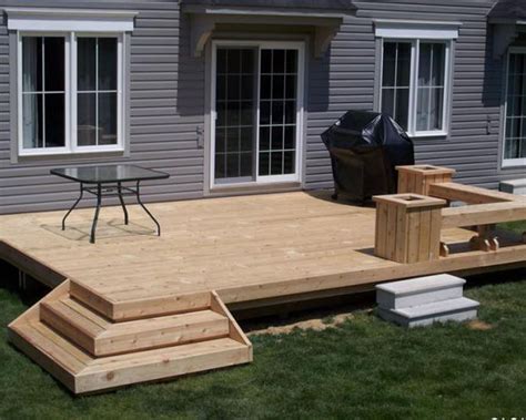 small back porch deck ideas - Son Cloutier